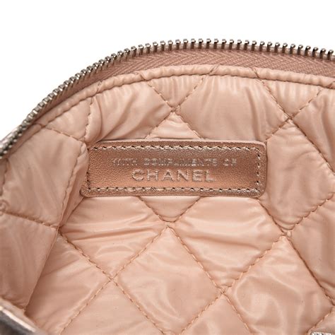 chanel quilted makeup pouch outfit|chanel gift with purchase.